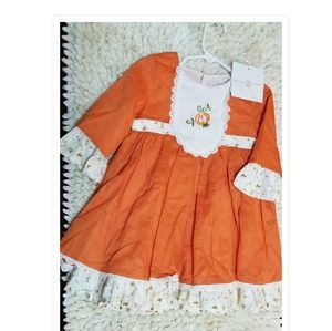 Smocked Sweets fall dress